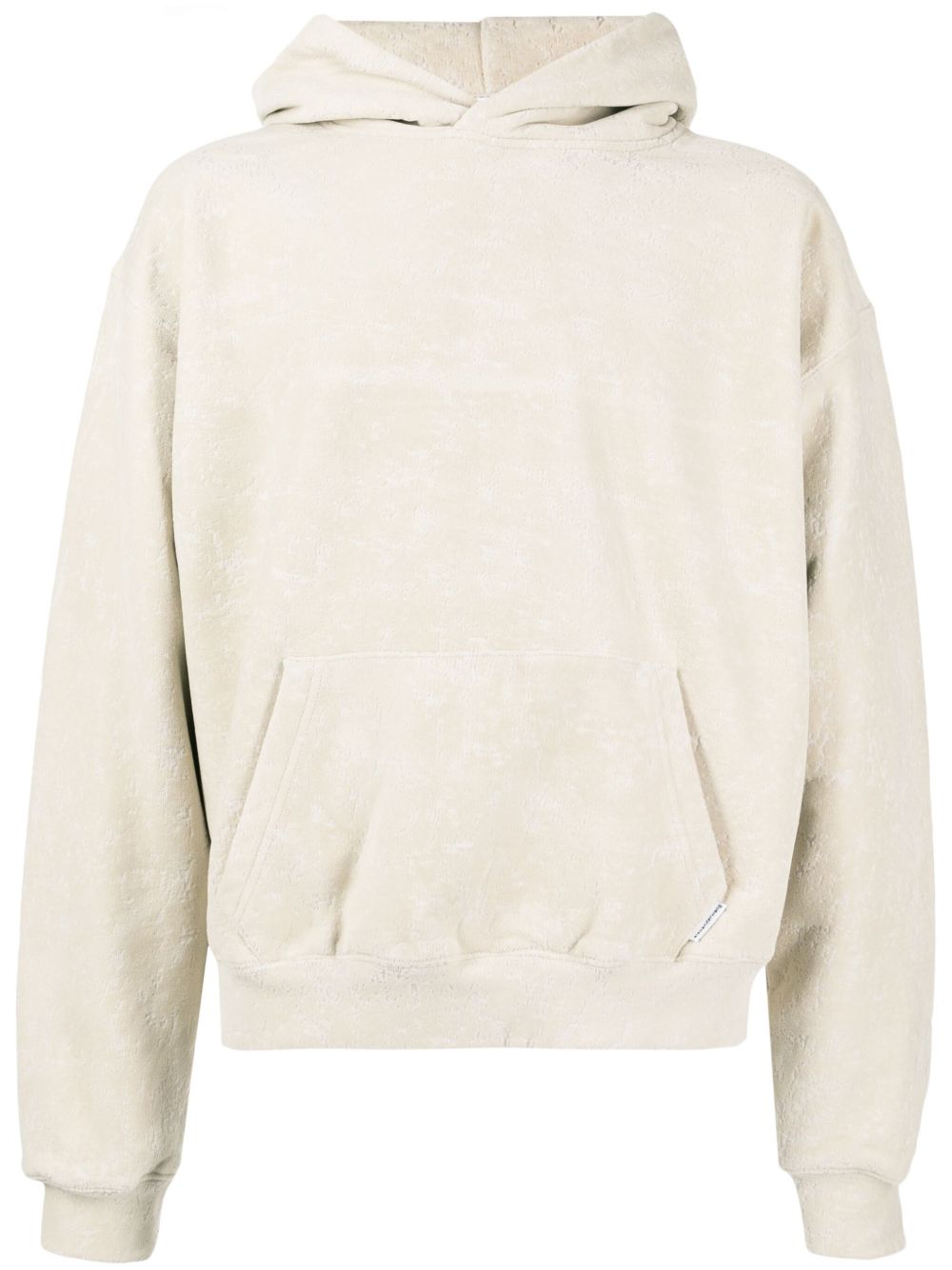 Alexander Wang 植绒毛巾布连帽衫 - 灰色