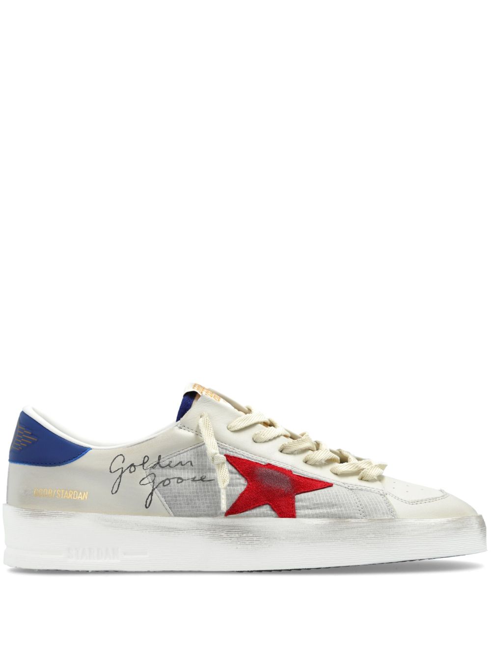 Golden Goose Stardan 皮质运动鞋 - 中性色
