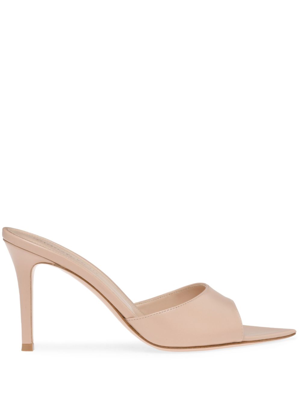 Gianvito Rossi Elle 穆勒鞋（8.5厘米） - 中性色