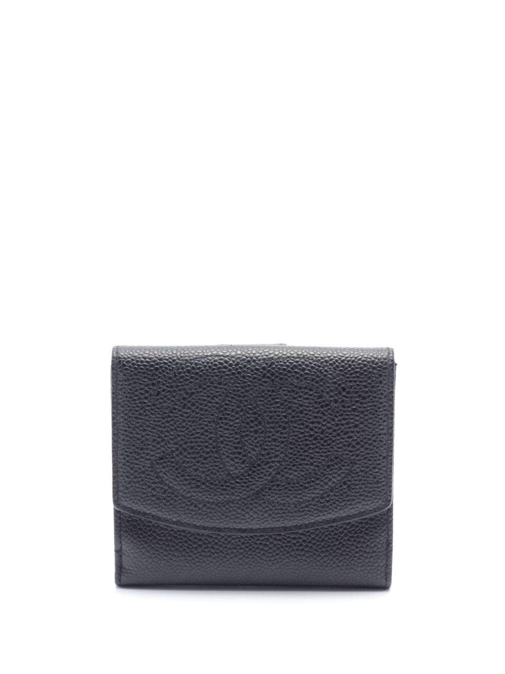 CHANEL Pre-Owned CC 钱包（1994-1996年典藏款） - 黑色