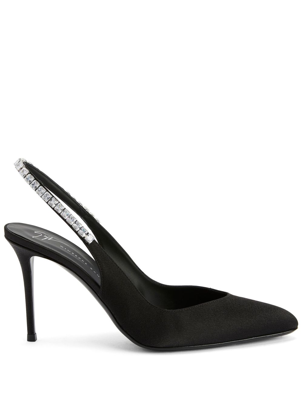 Giuseppe Zanotti Rachyl 皮质高跟鞋 - 黑色