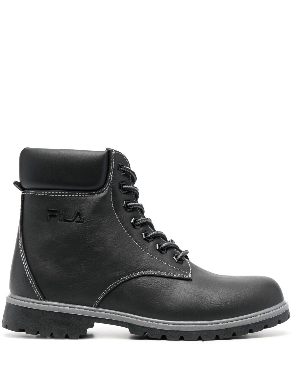 Fila Maverick 系带短靴 - 黑色