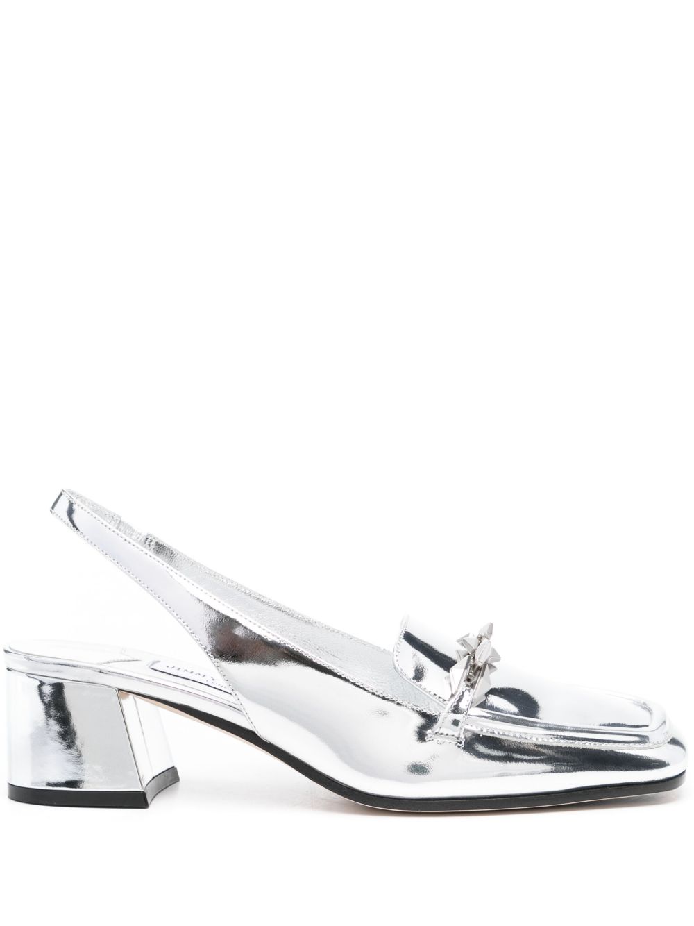 Jimmy Choo Diamond Tilda 中跟鞋 - 银色