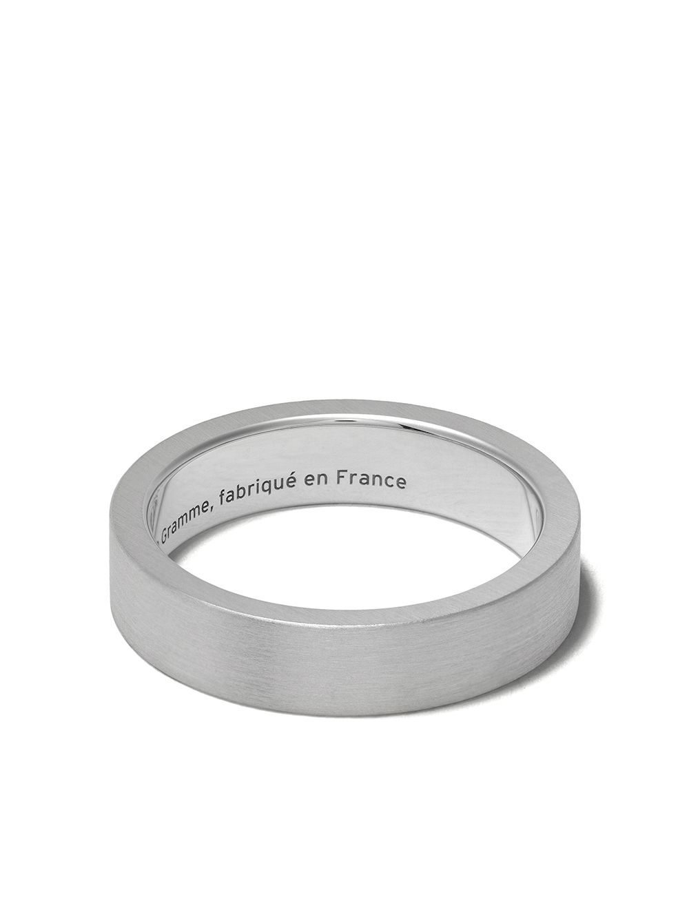 Le Gramme Le 7克缎带戒指 - 银色