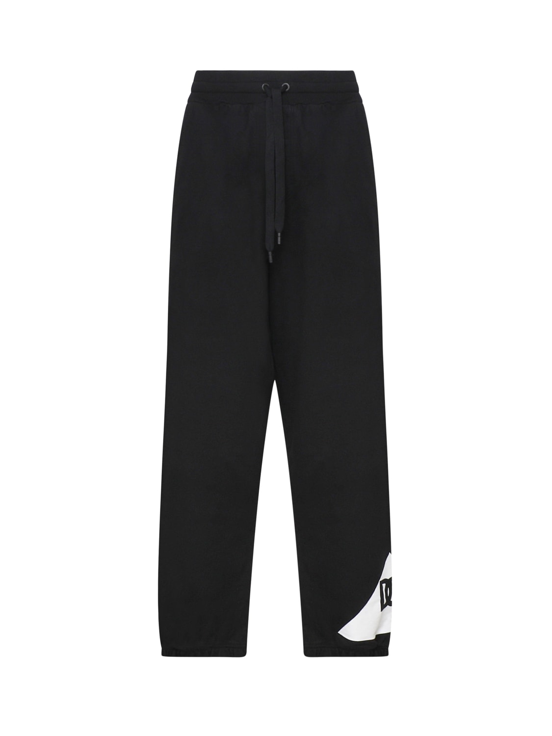 Dolce & Gabbana Cotton Sports Trousers With Logo