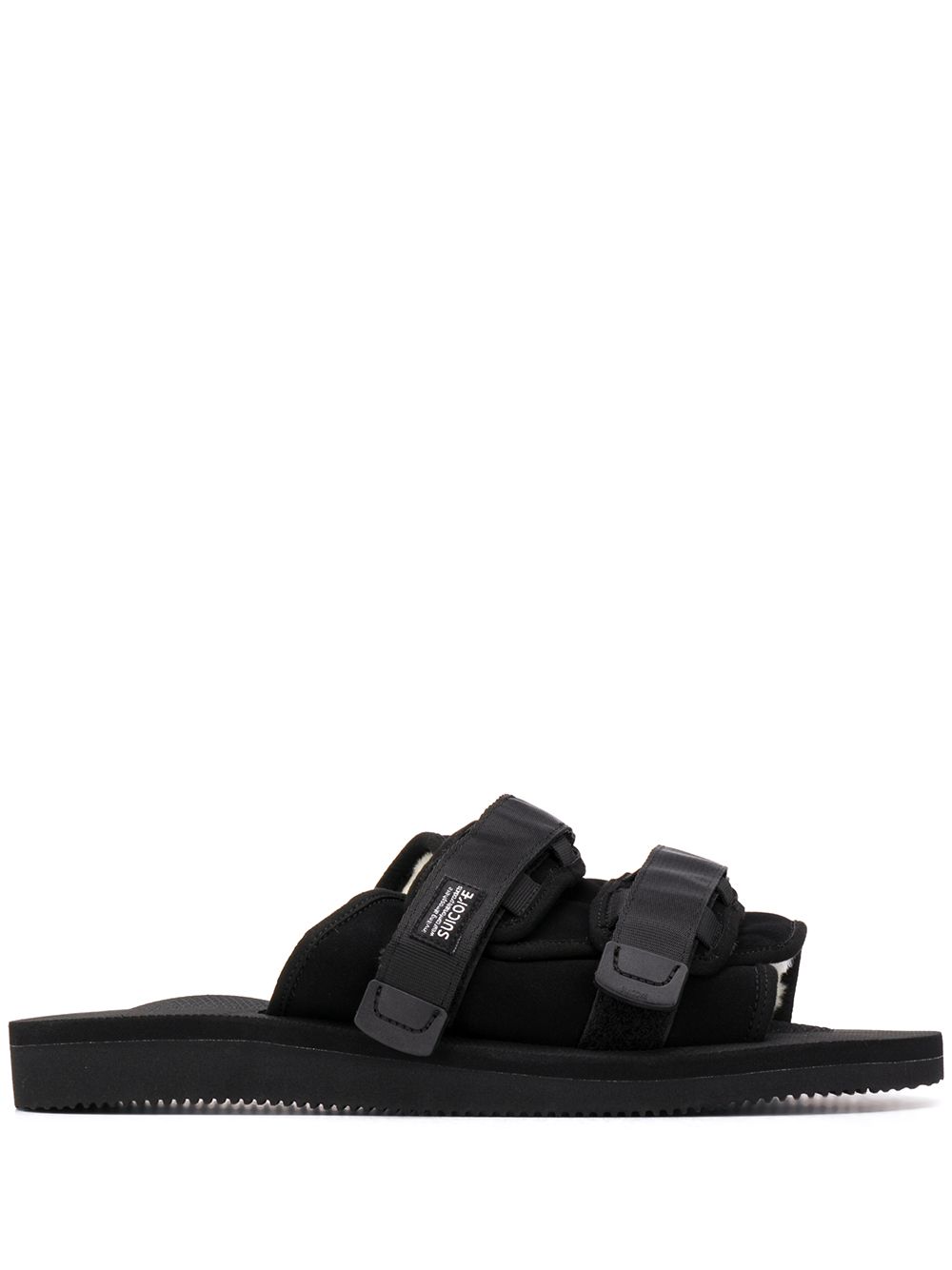 Suicoke Moto Mab 凉鞋 - 黑色