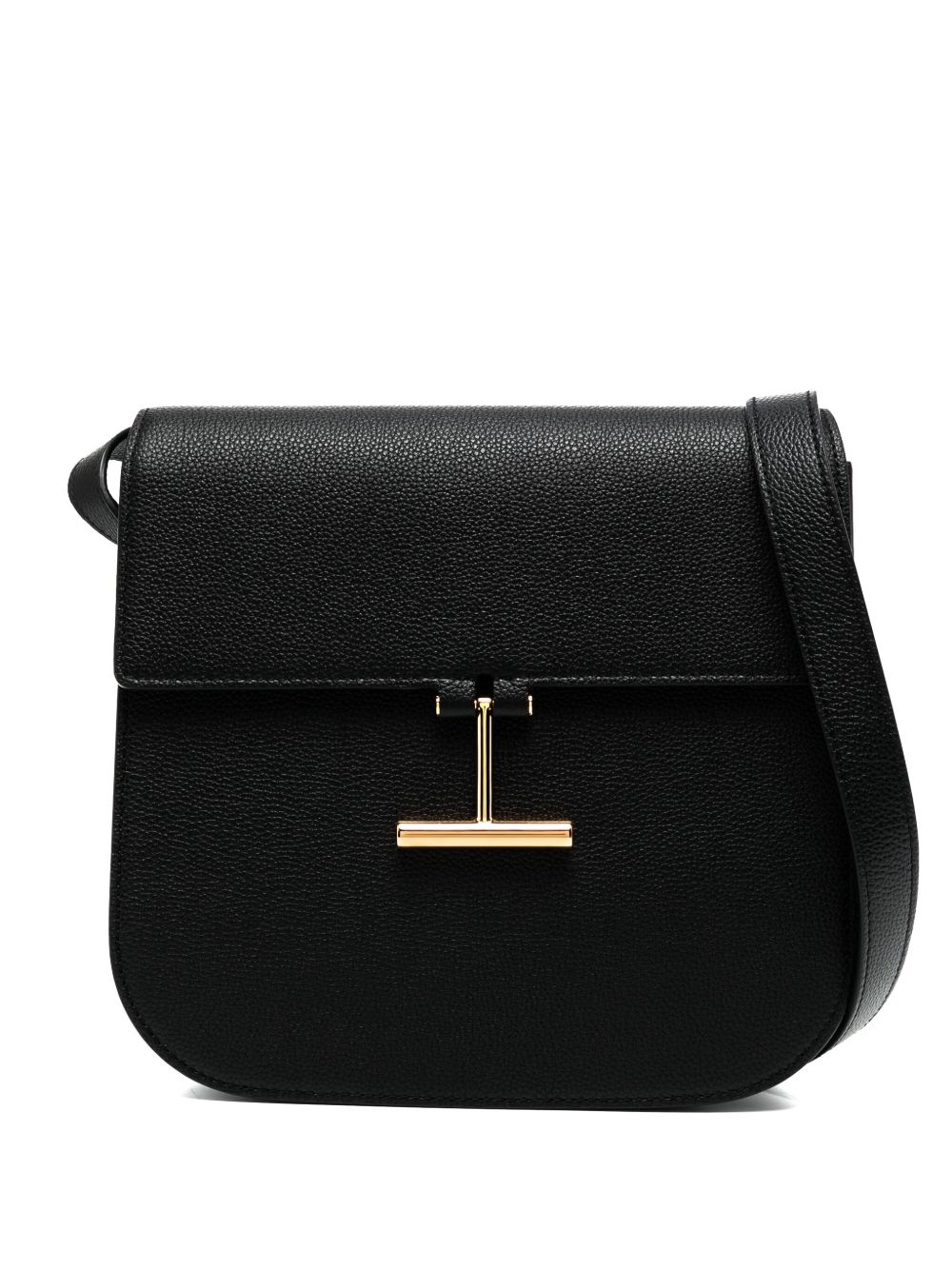 TOM FORD Tara 皮质斜挎包 - 黑色