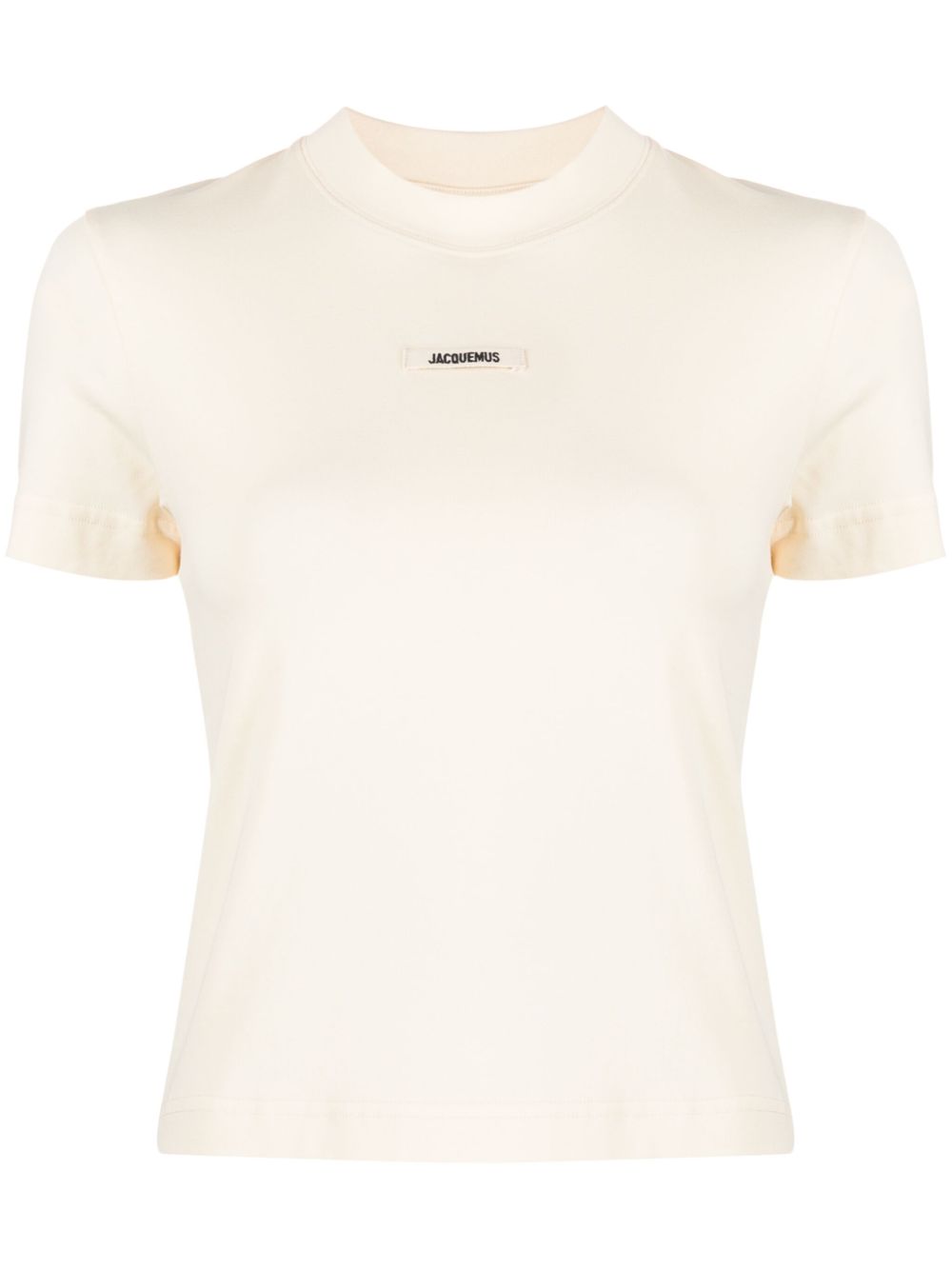 Jacquemus Le T-shirt Gros Grain 上衣 - 黄色