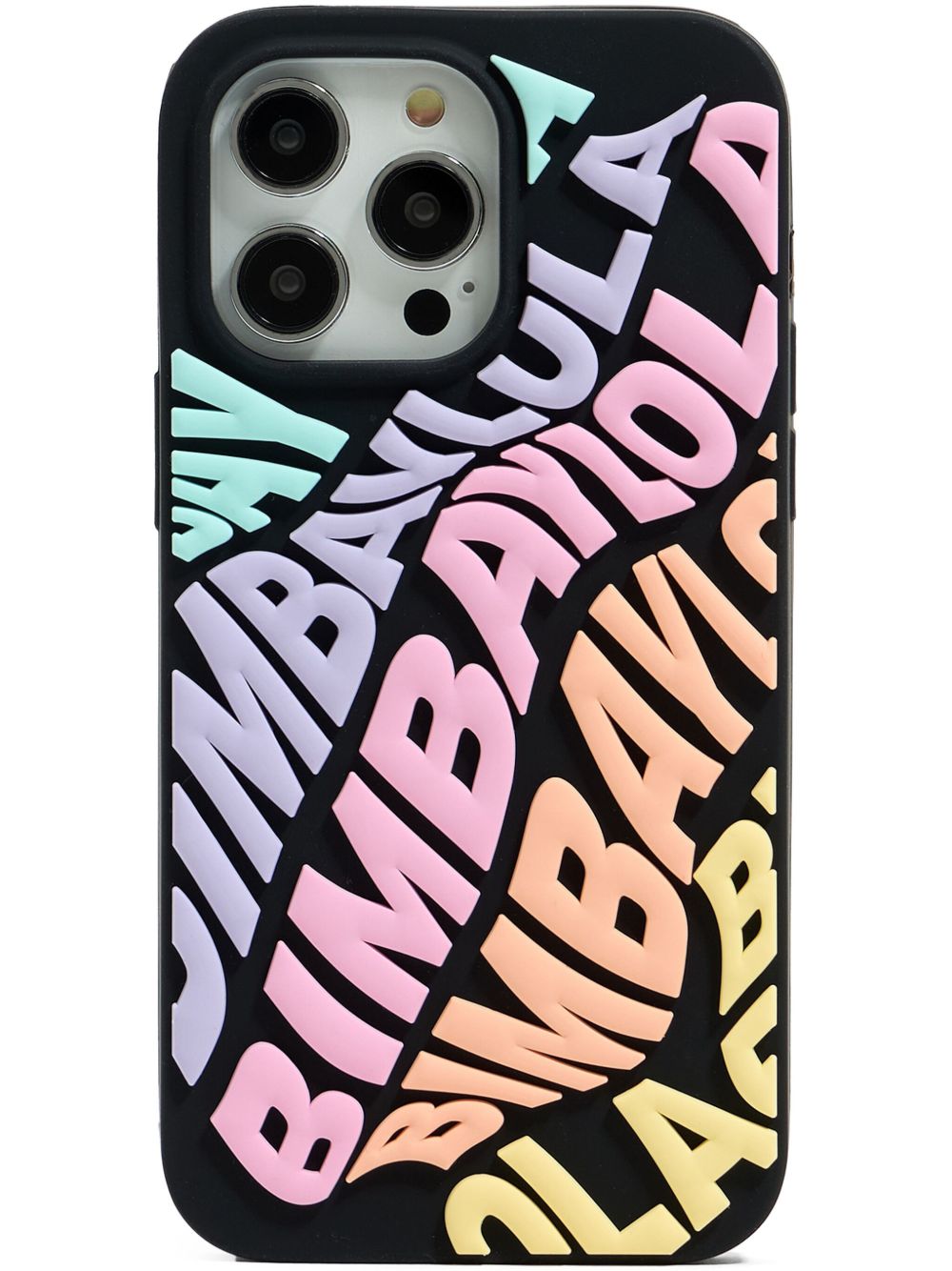 Bimba y Lola iPhone 14 Pro Max logo压纹手机壳 - 黑色
