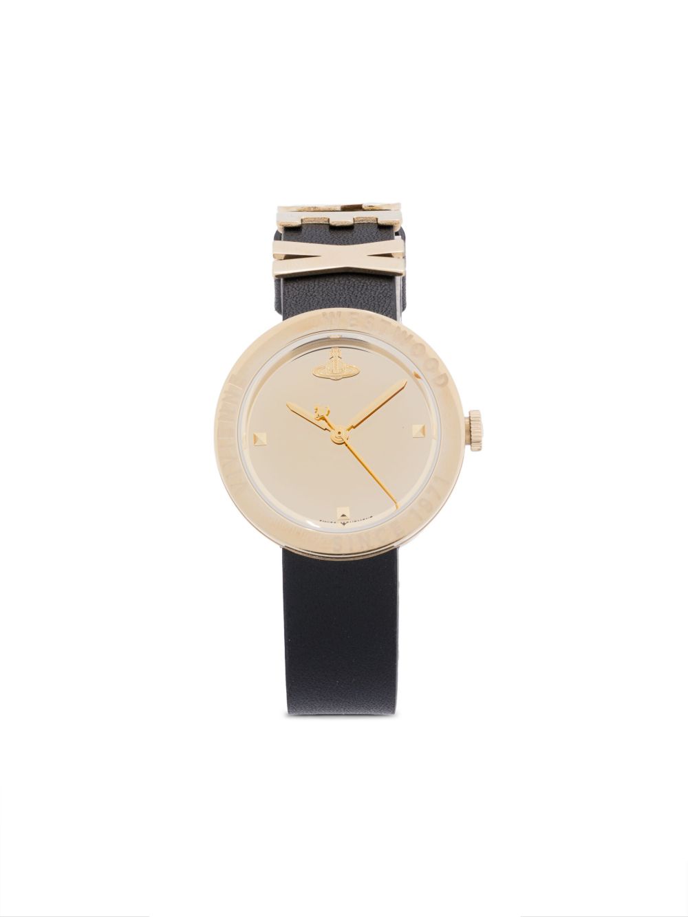 Vivienne Westwood The Rebel 30毫米腕表 - 金色