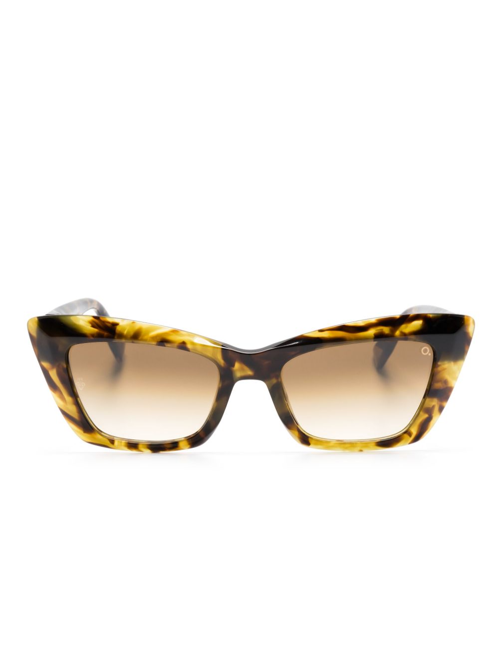 Etnia Barcelona Hacelia 猫眼镜框太阳眼镜 - 褐色