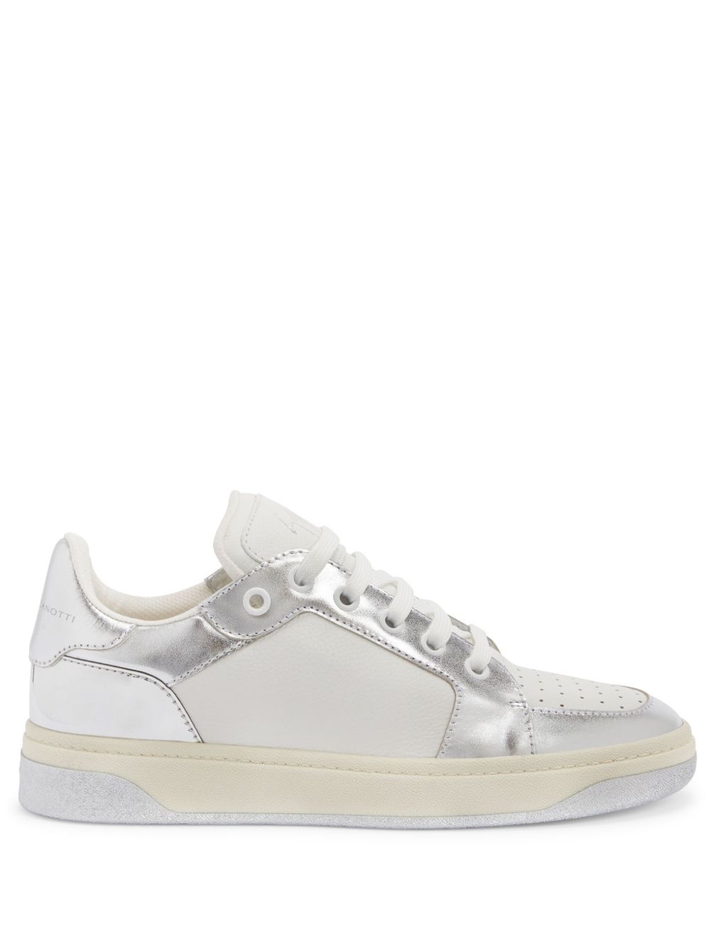 Giuseppe Zanotti GZ94 皮质低帮运动鞋 - 白色