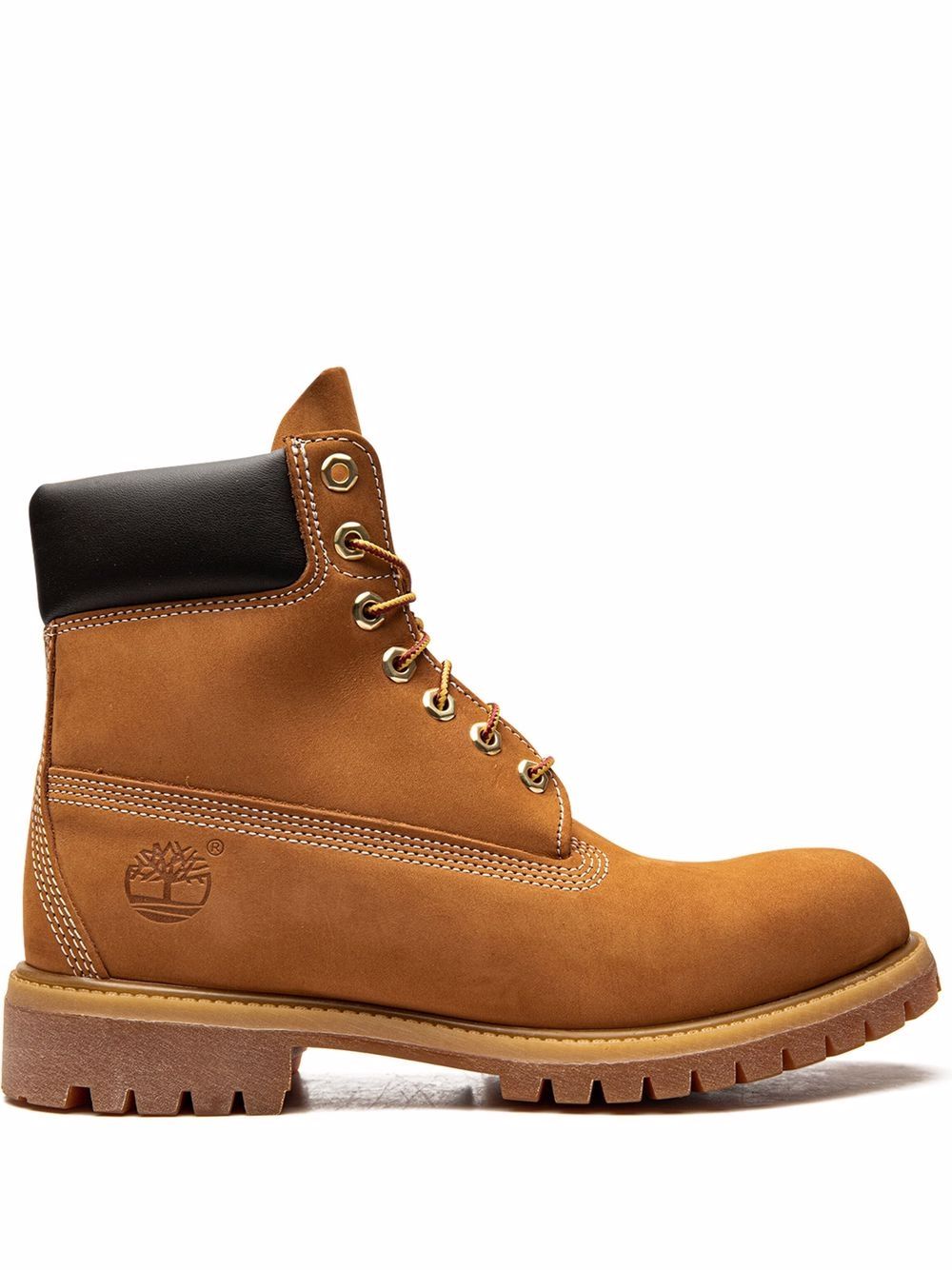 Timberland Premium 厚底短靴 - 褐色