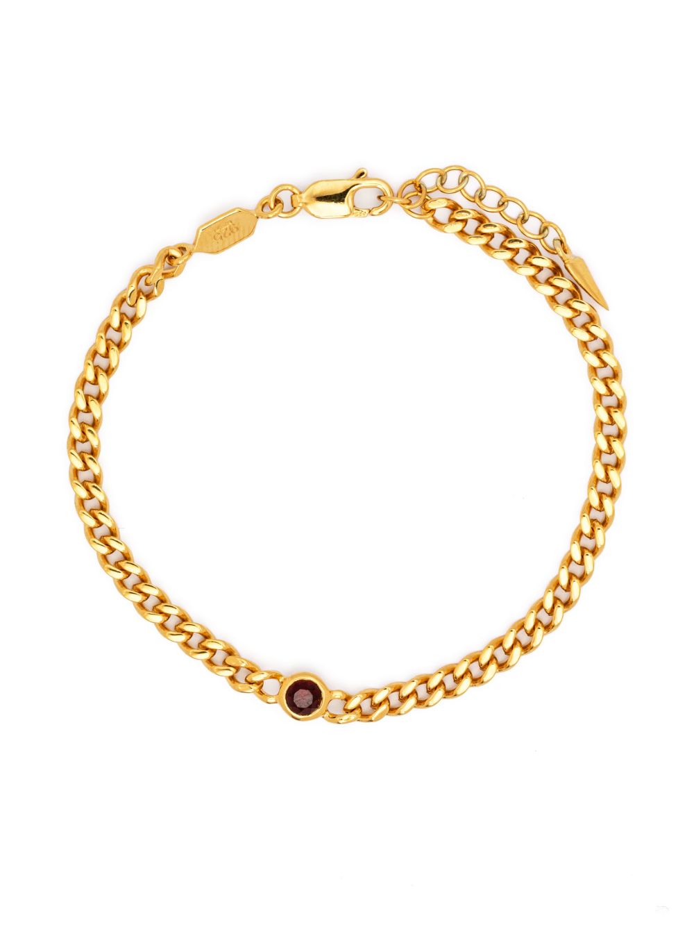 Missoma January Birthstone 手链 - 金色
