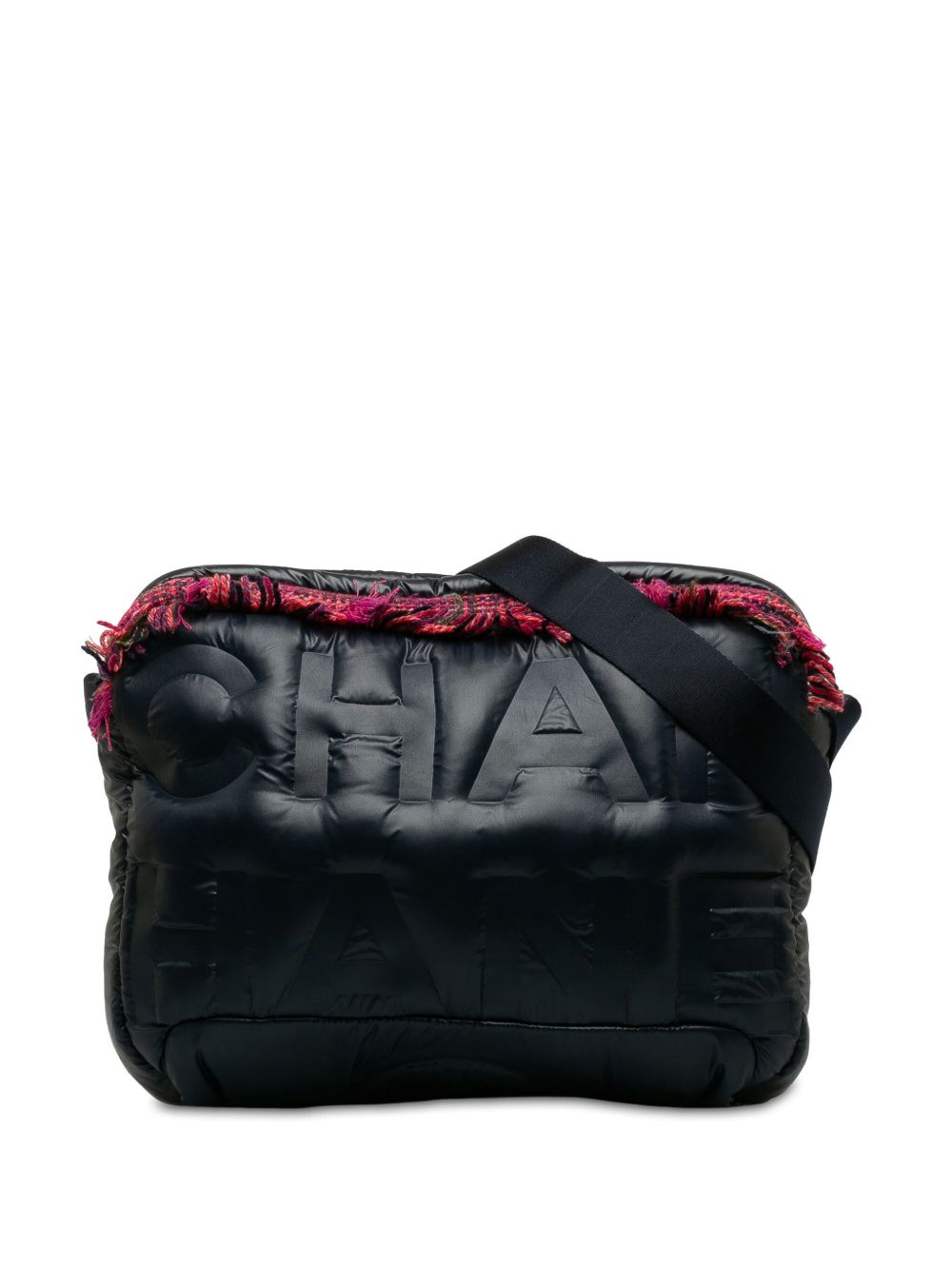 CHANEL Pre-Owned Doudoune 斜挎包（2018-2019年典藏款） - 黑色