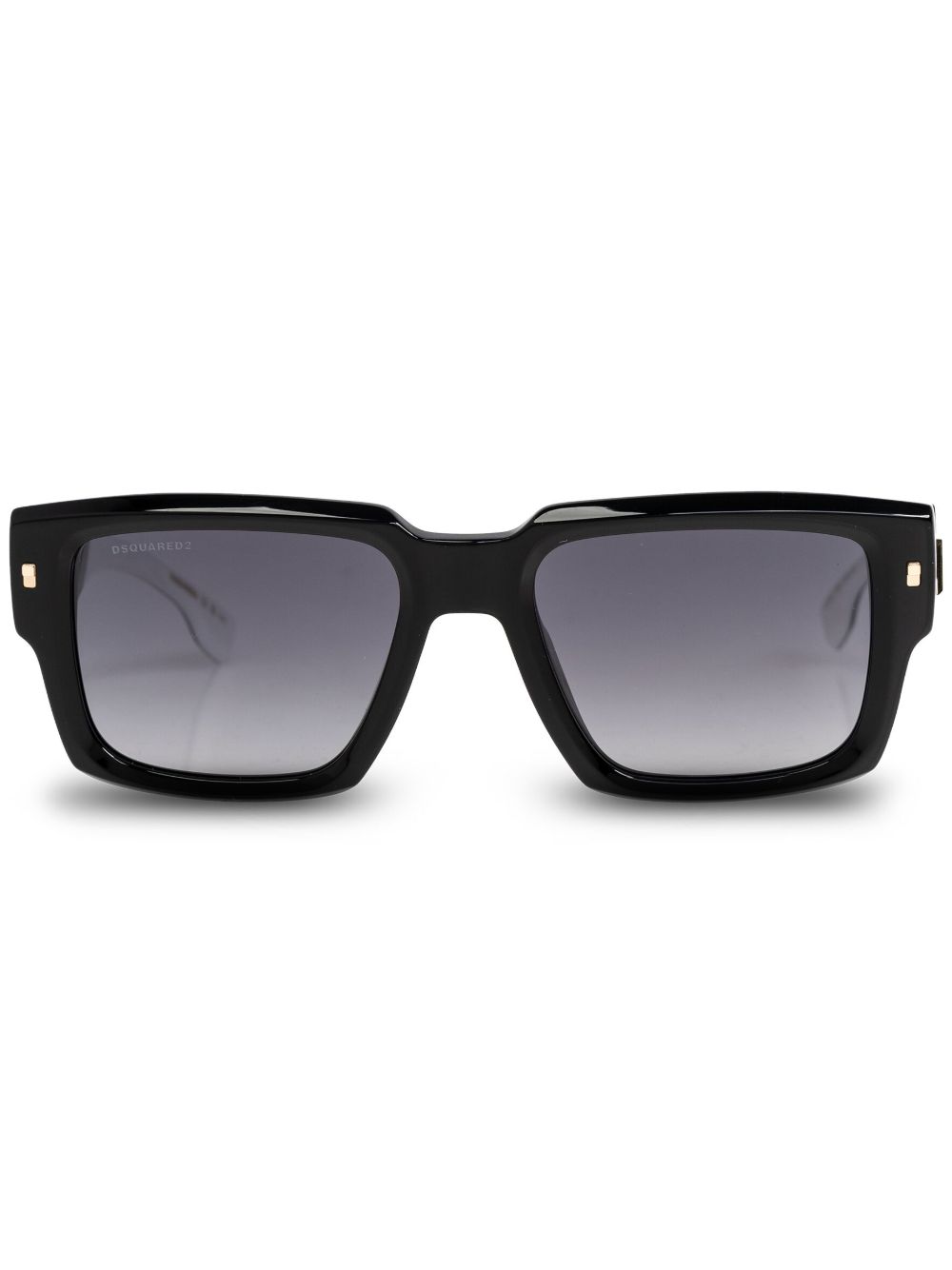 DSQUARED2 EYEWEAR 方框太阳眼镜 - 黑色
