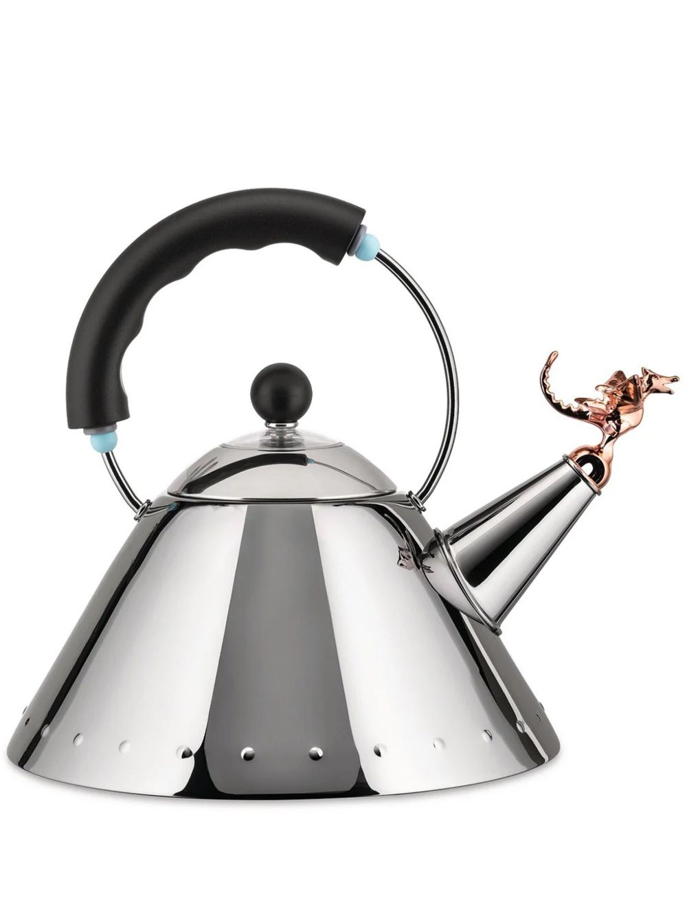 Alessi Tea Rex 不锈钢水壶 - 银色