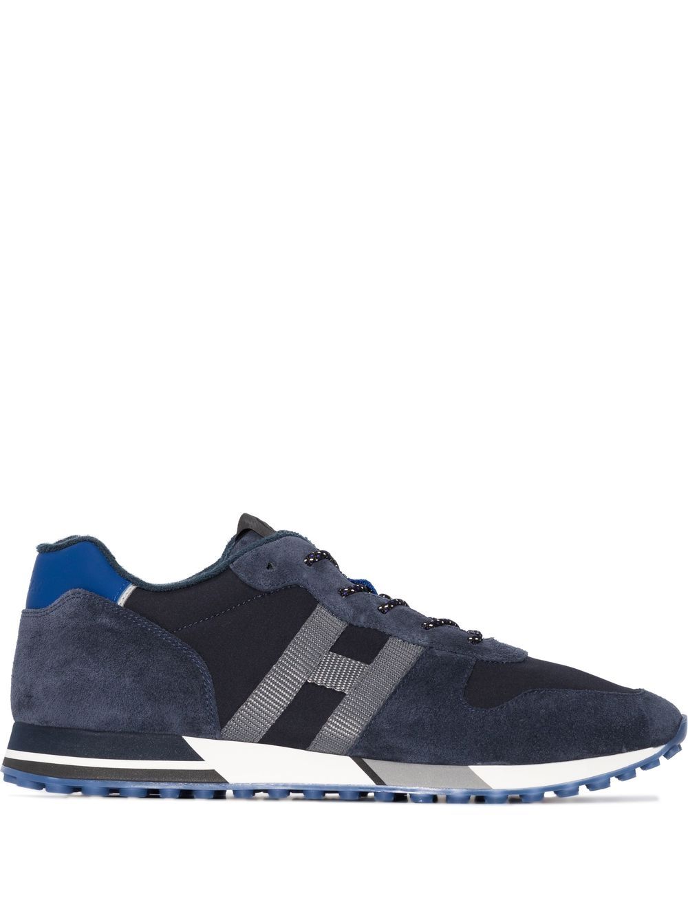 Hogan H383 低帮运动鞋 - 蓝色