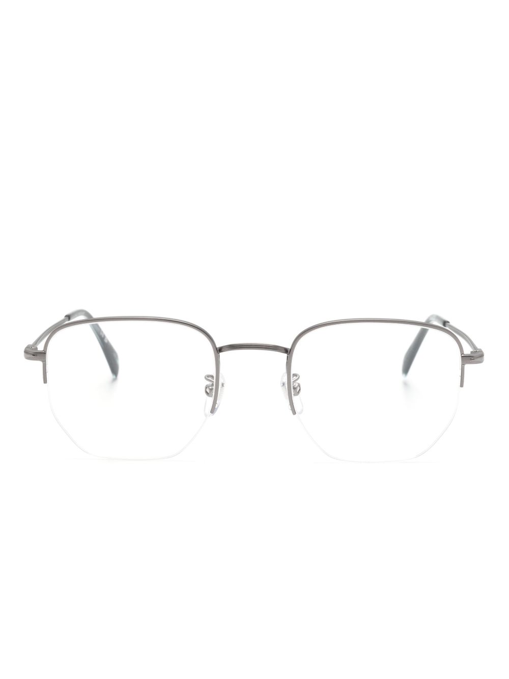 Eyewear by David Beckham DB 1153/G 几何镜框眼镜 - 银色
