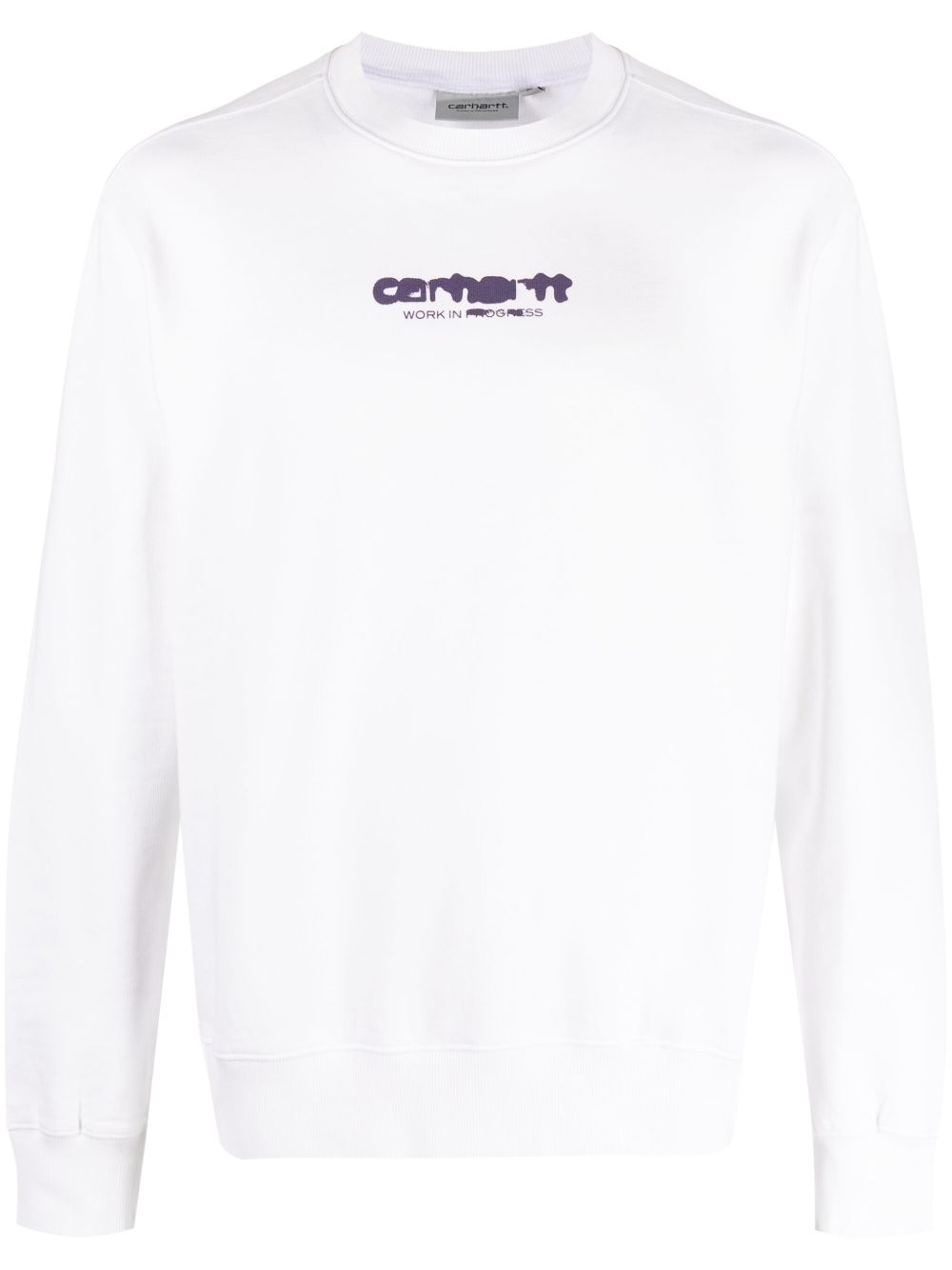 Carhartt WIP Ink Bleed 棉卫衣 - 白色