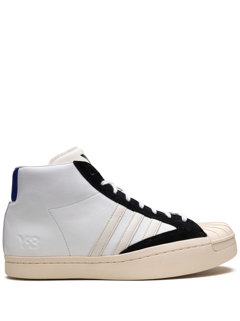 adidas Y-3 Yohji Pro White/Blue 运动鞋 - 白色