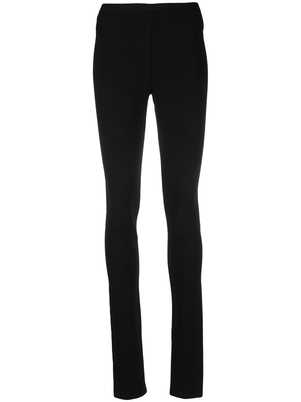 Rick Owens Lilies Amber 平纹针织打底裤 - 黑色