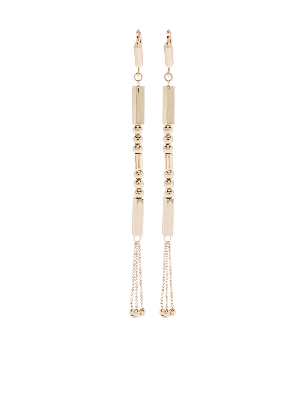 Eddie Borgo Totem earrings - 金色