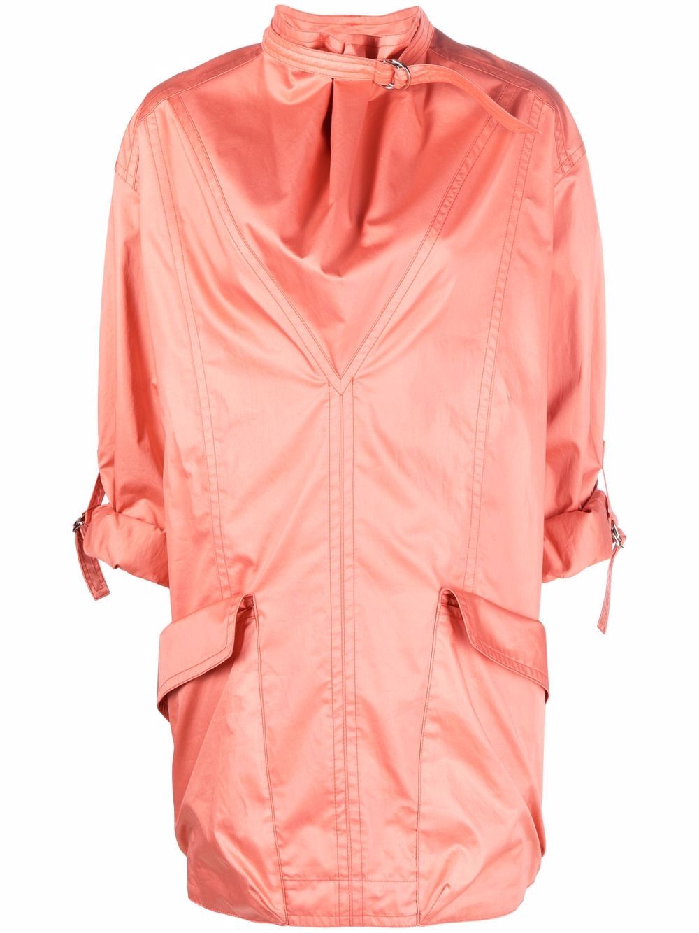 ISABEL MARANT Friso 直筒连衣裙 - 橘色