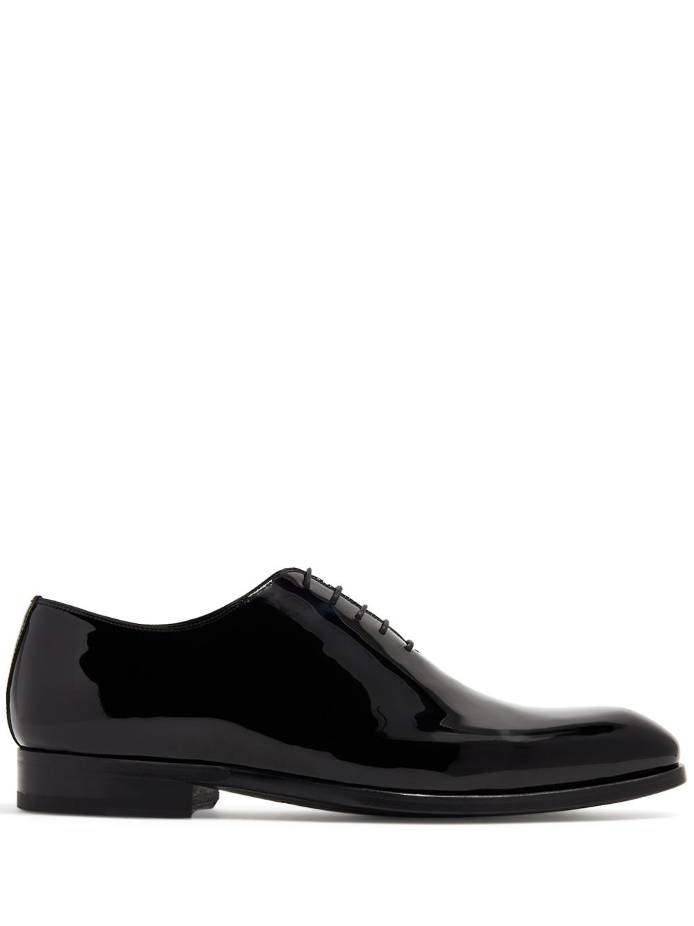 Magnanni 亮漆效果牛津鞋 - 黑色