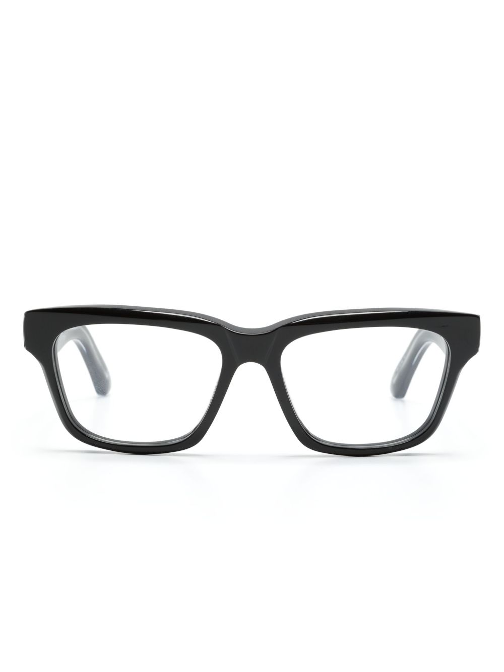 Balenciaga Eyewear BB0343O 长方形镜框眼镜 - 黑色
