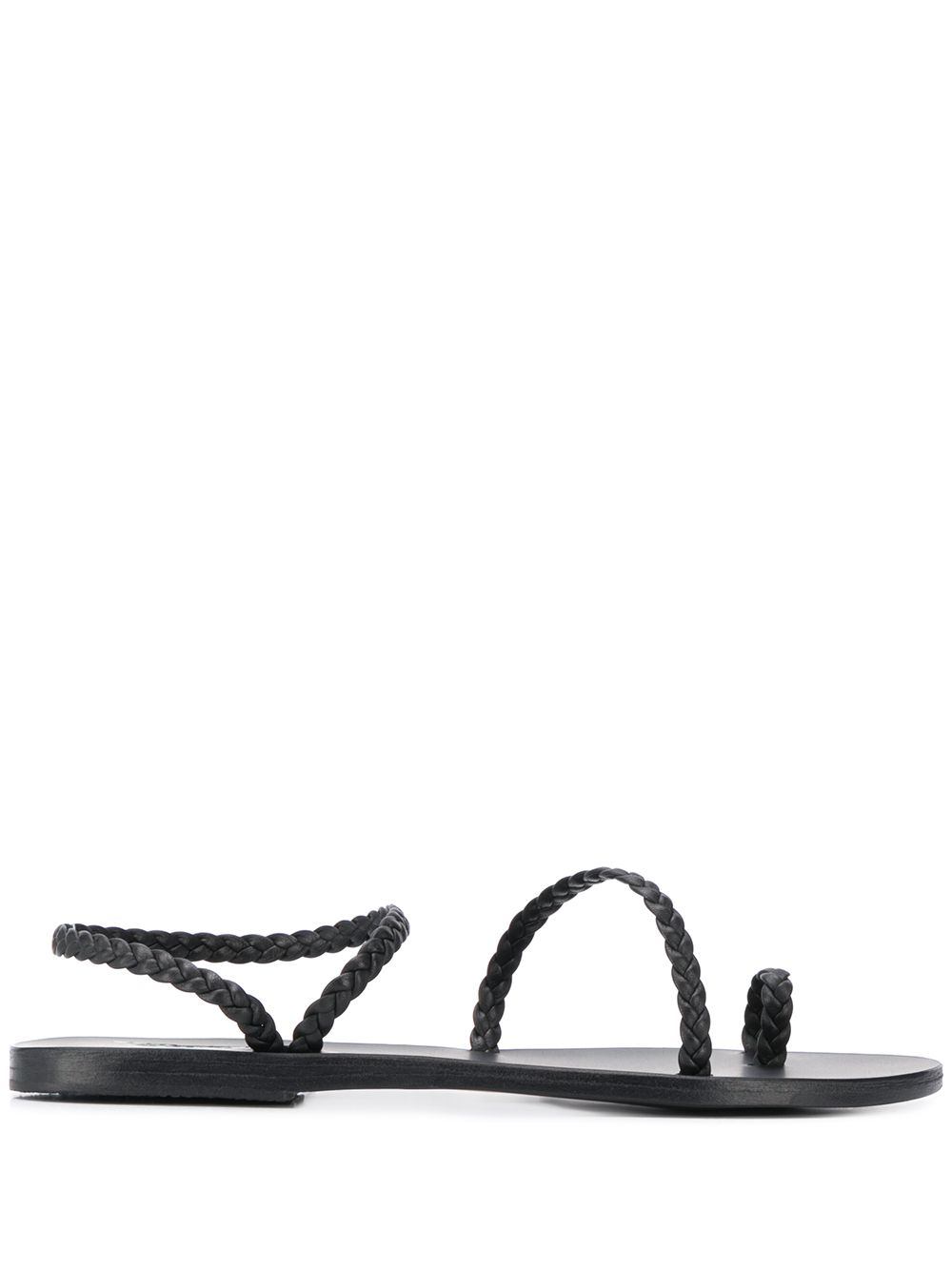 Ancient Greek Sandals Eleftheria 多带凉鞋 - 黑色