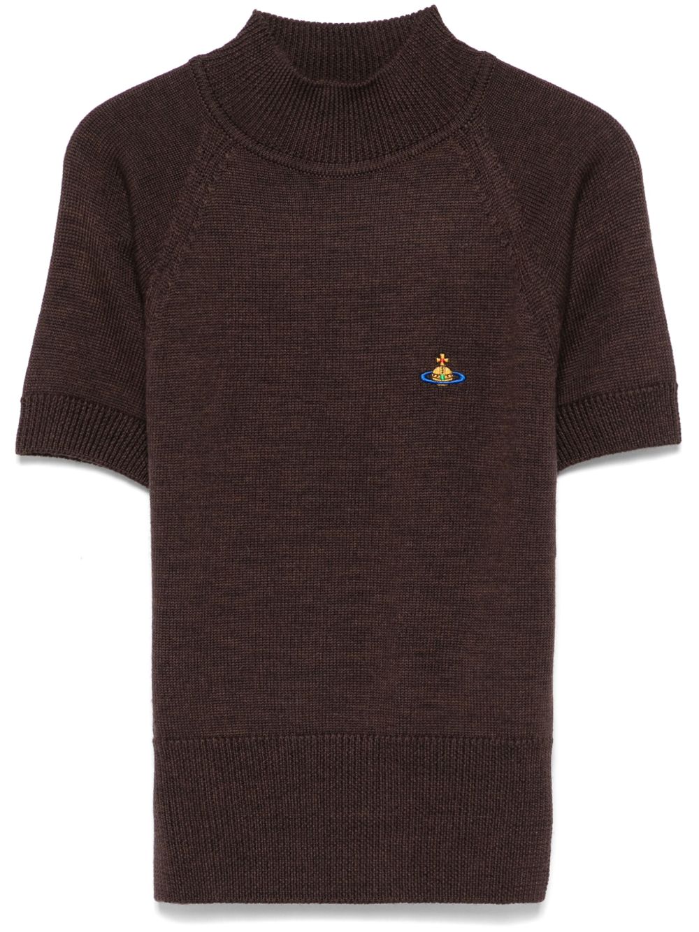 Vivienne Westwood Bea Turtleneck 上衣 - 褐色