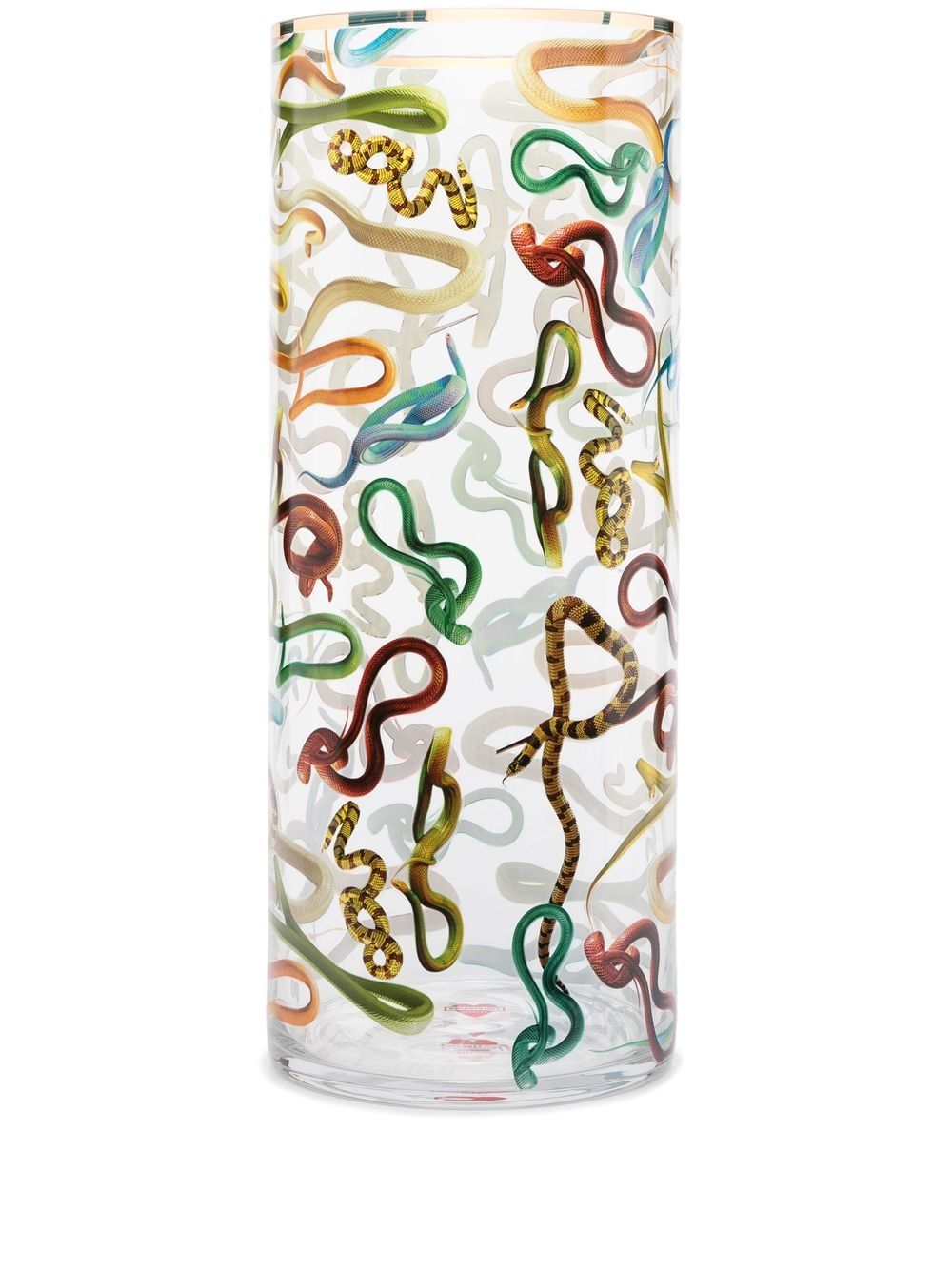 Seletti Toiletpaper Snakes 花瓶 - 绿色