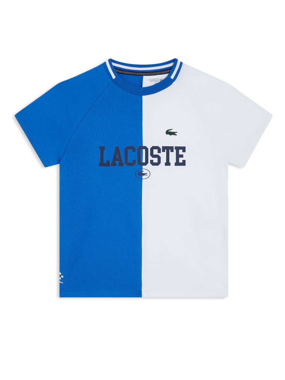 Lacoste 双色T恤 - 蓝色
