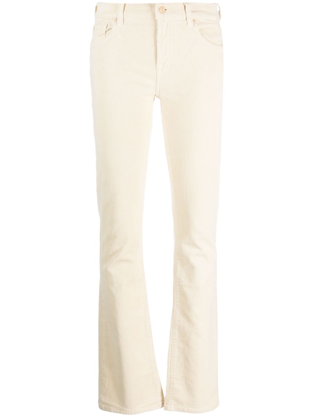 7 For All Mankind 微喇灯芯绒牛仔裤 - 中性色