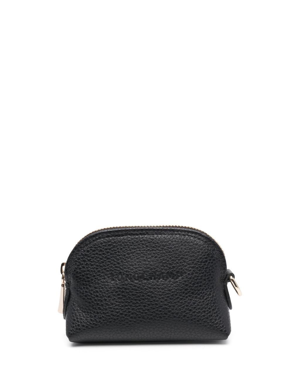 Longchamp Le Foulonné 零钱包 - 黑色