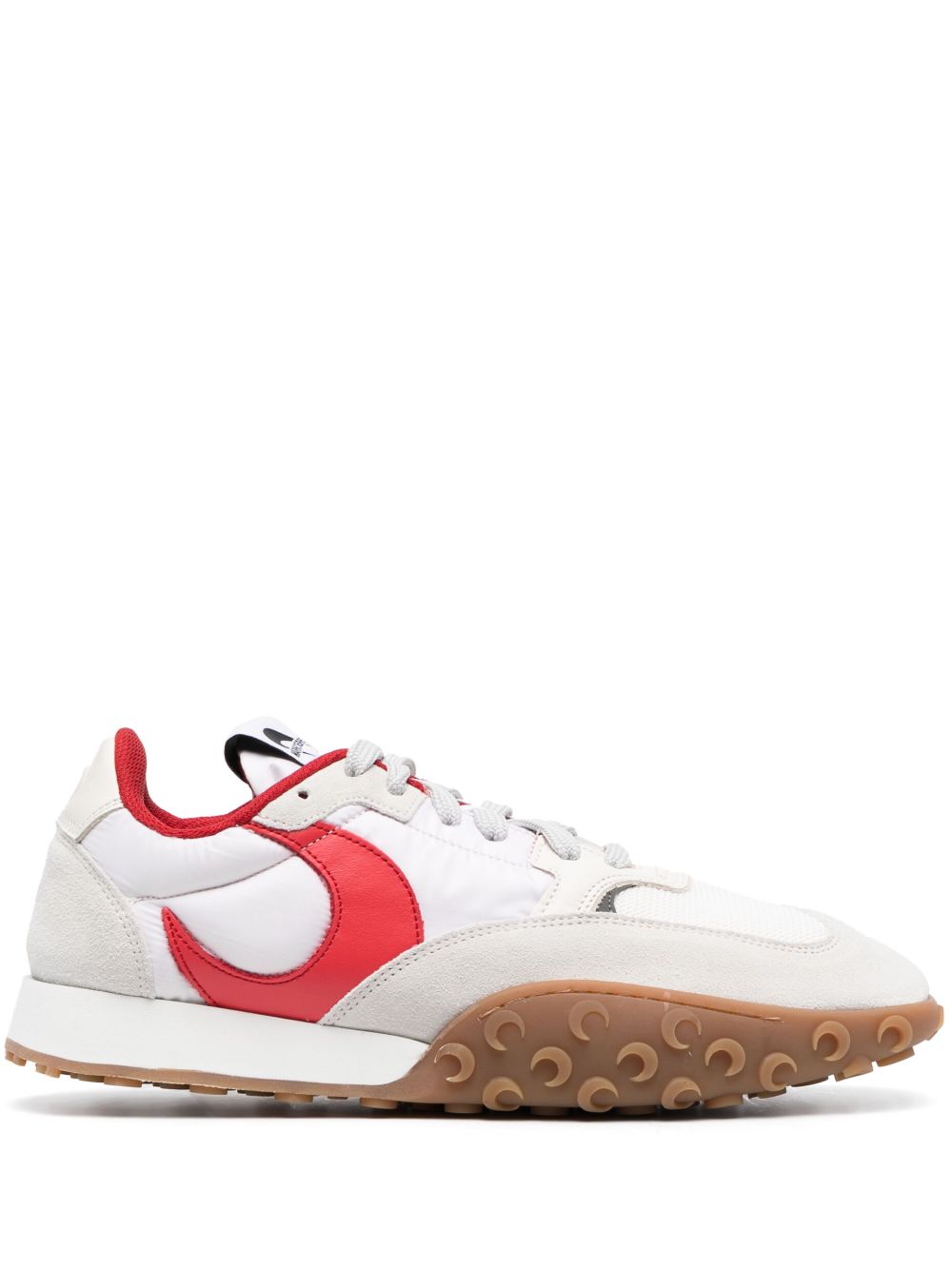 Marine Serre MS-Rise 22 低帮运动鞋 - 白色