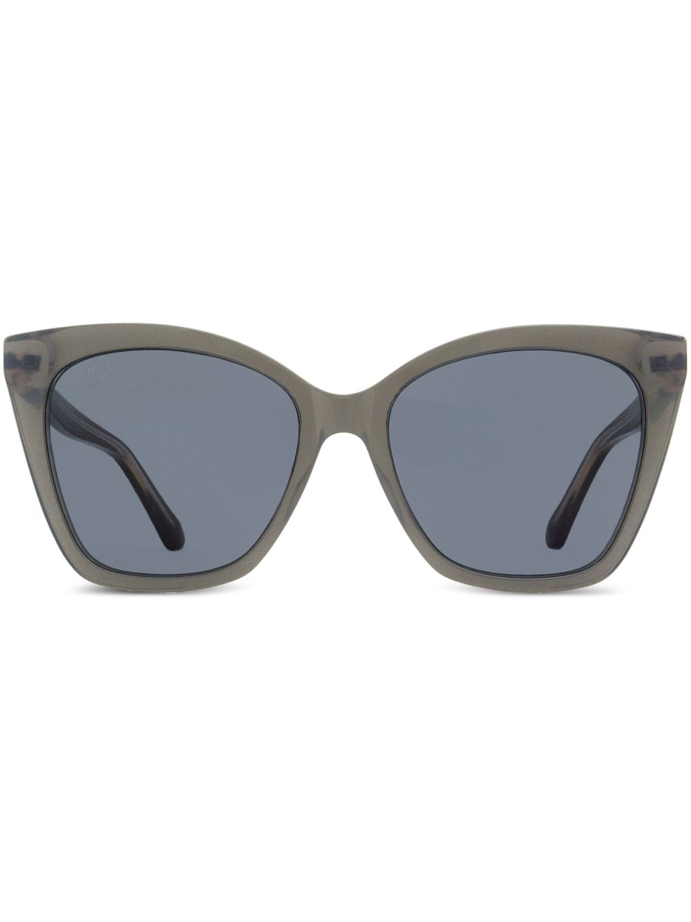 Jimmy Choo Eyewear Rua 猫眼框太阳眼镜 - 灰色
