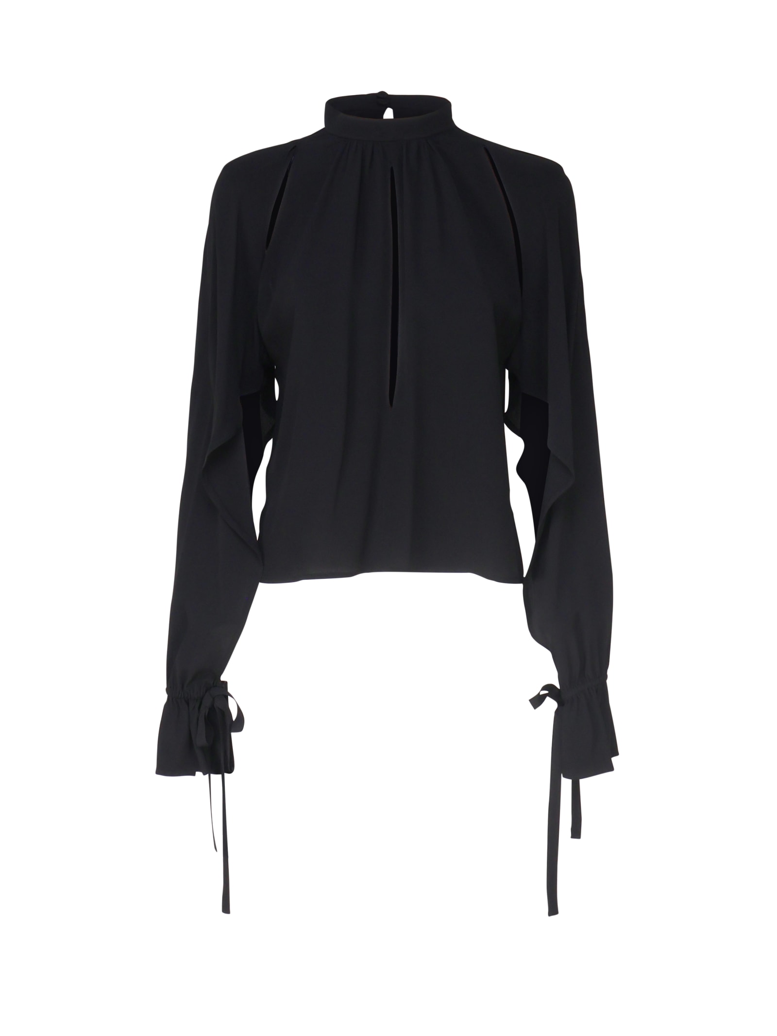 Pinko Flowing Blouse In Silk Blend