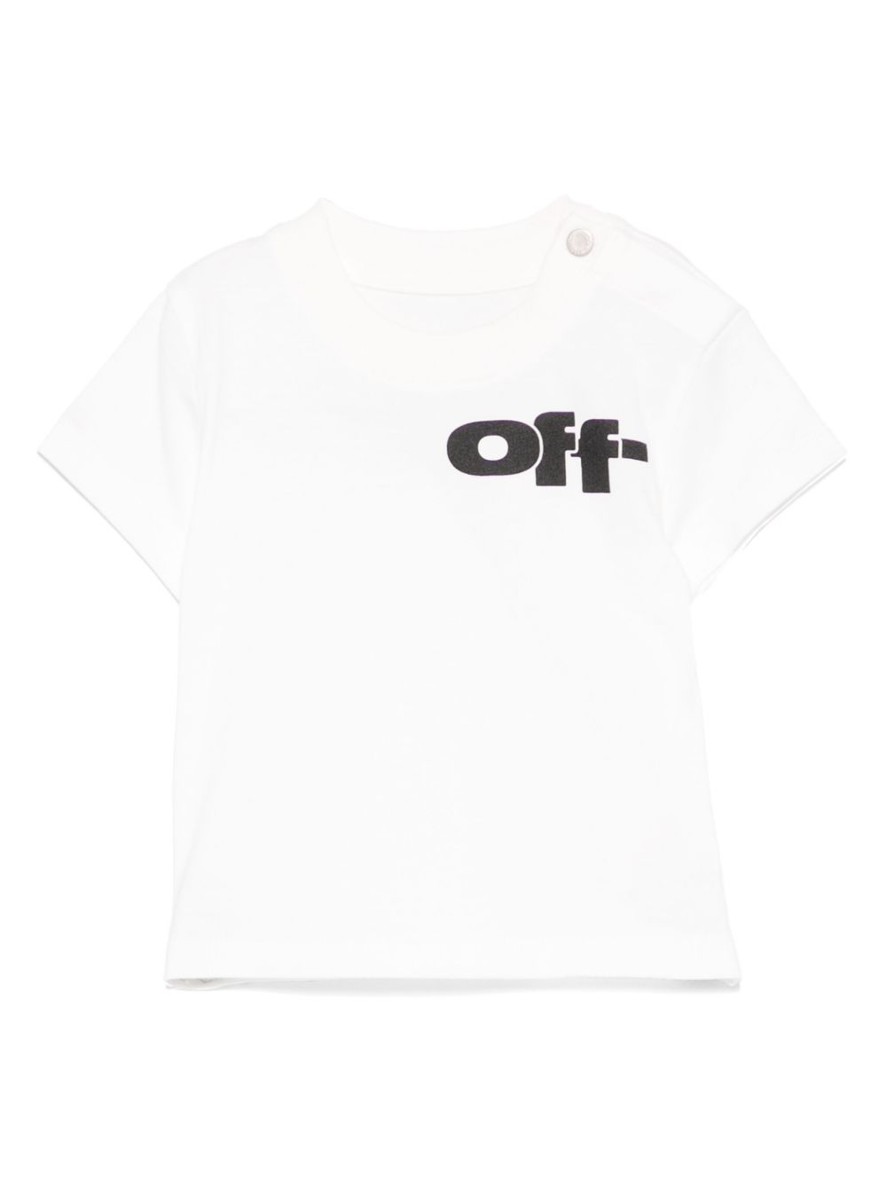 Off-White Kids Type Graphic T恤 - 白色