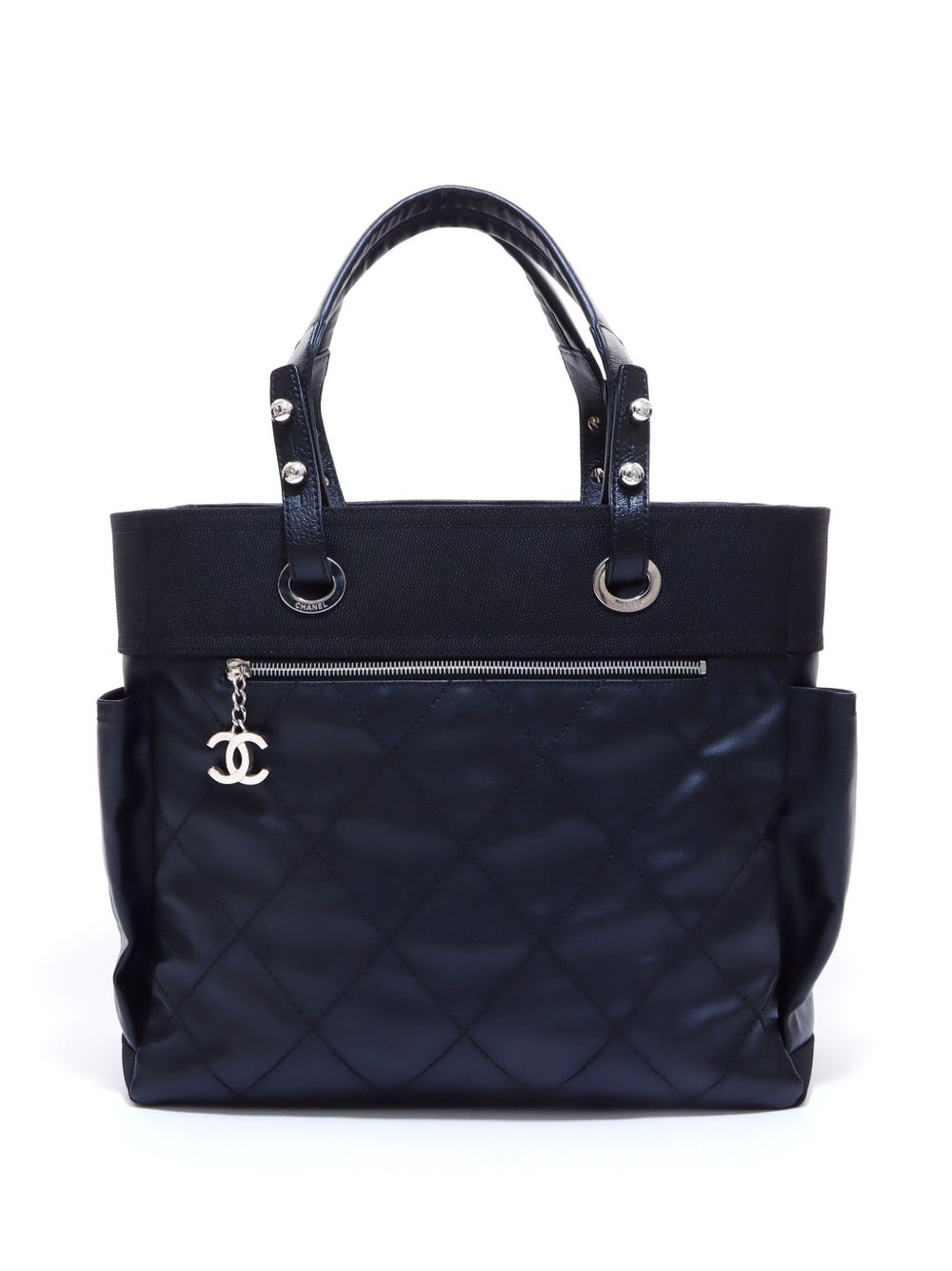 CHANEL Pre-Owned Paris Via Ritz 托特包（2014年典藏款） - 黑色