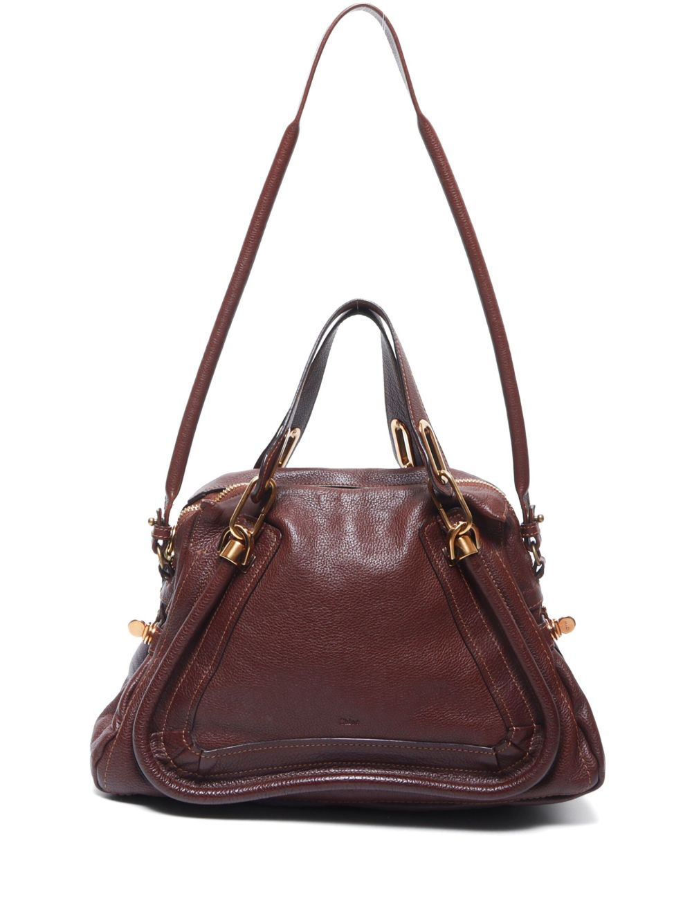 Chloé Pre-Owned Paraty 两用手提包（2000年代典藏款） - 褐色