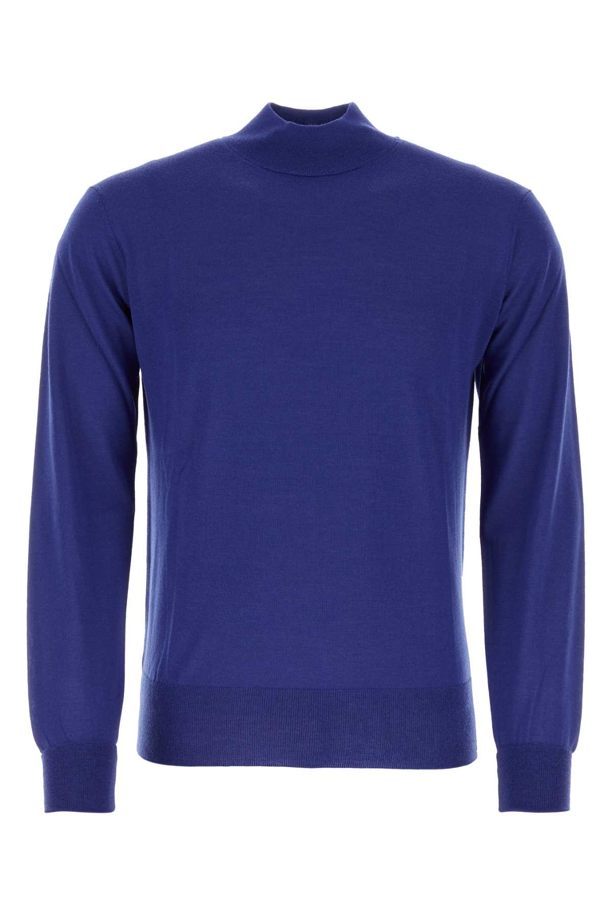 PT Torino Electric Blue Wool Sweater