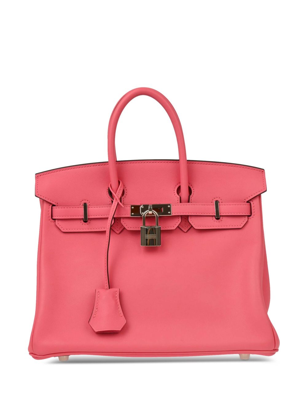 Hermès Pre-Owned Birkin 25 手提包（2017年典藏款） - 粉色
