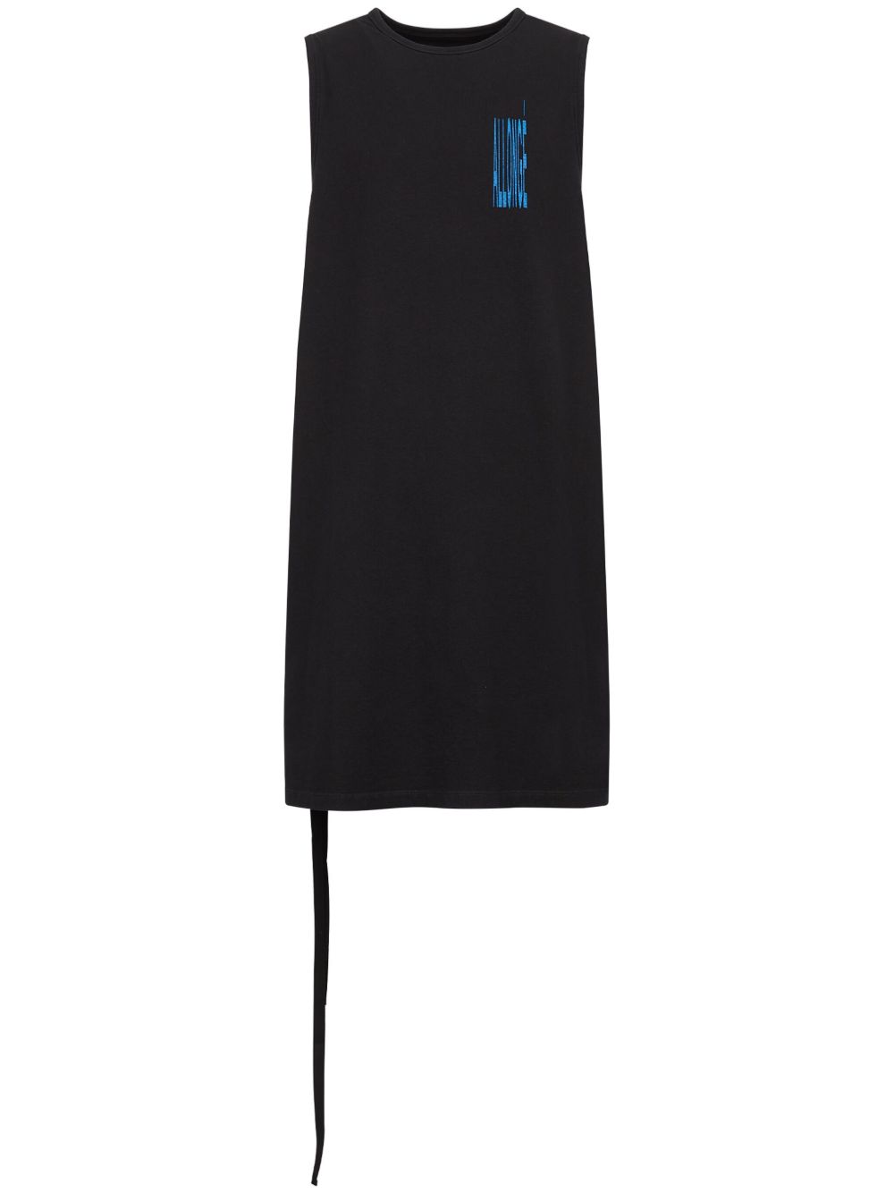 MM6 Maison Margiela 长款棉坦克背心 - 黑色
