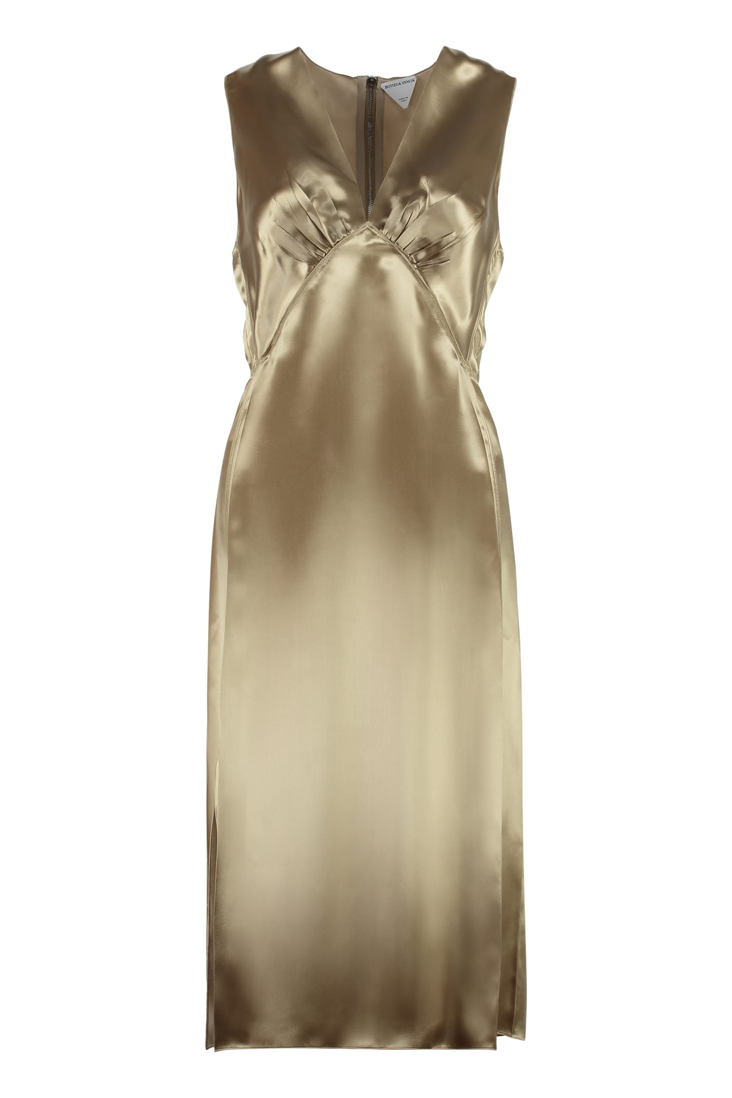 Bottega Veneta Fluid Satin Dress