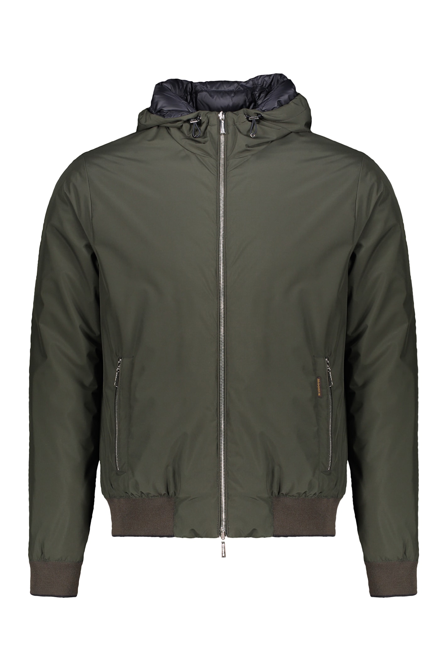 Moorer Oniro-stp Hooded Padded Bomber Jacket