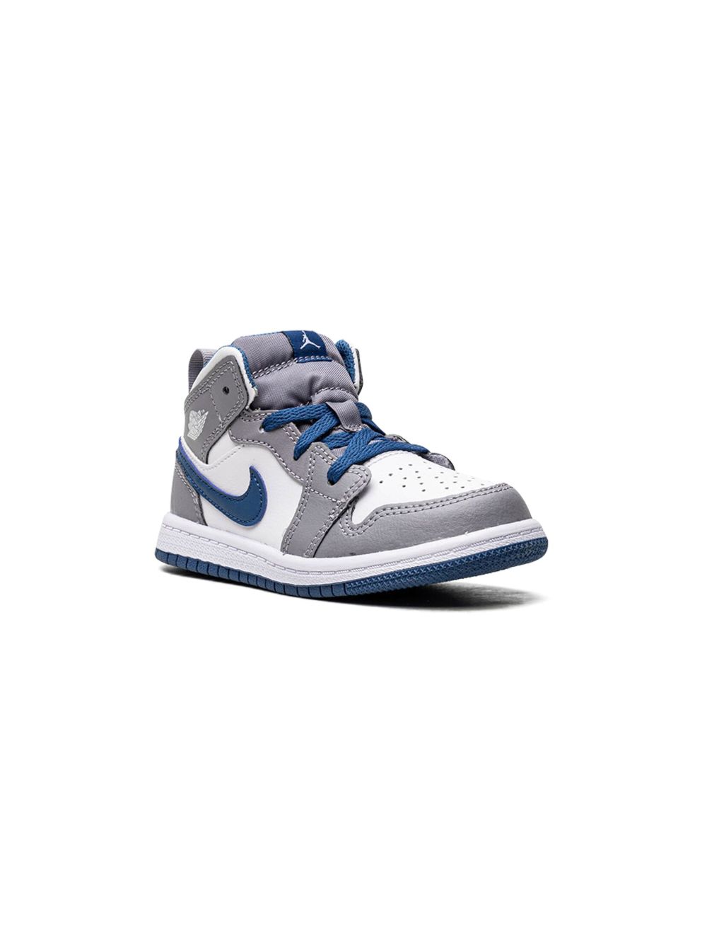 Jordan Kids Air Jordan 1 Mid 运动鞋 - 灰色