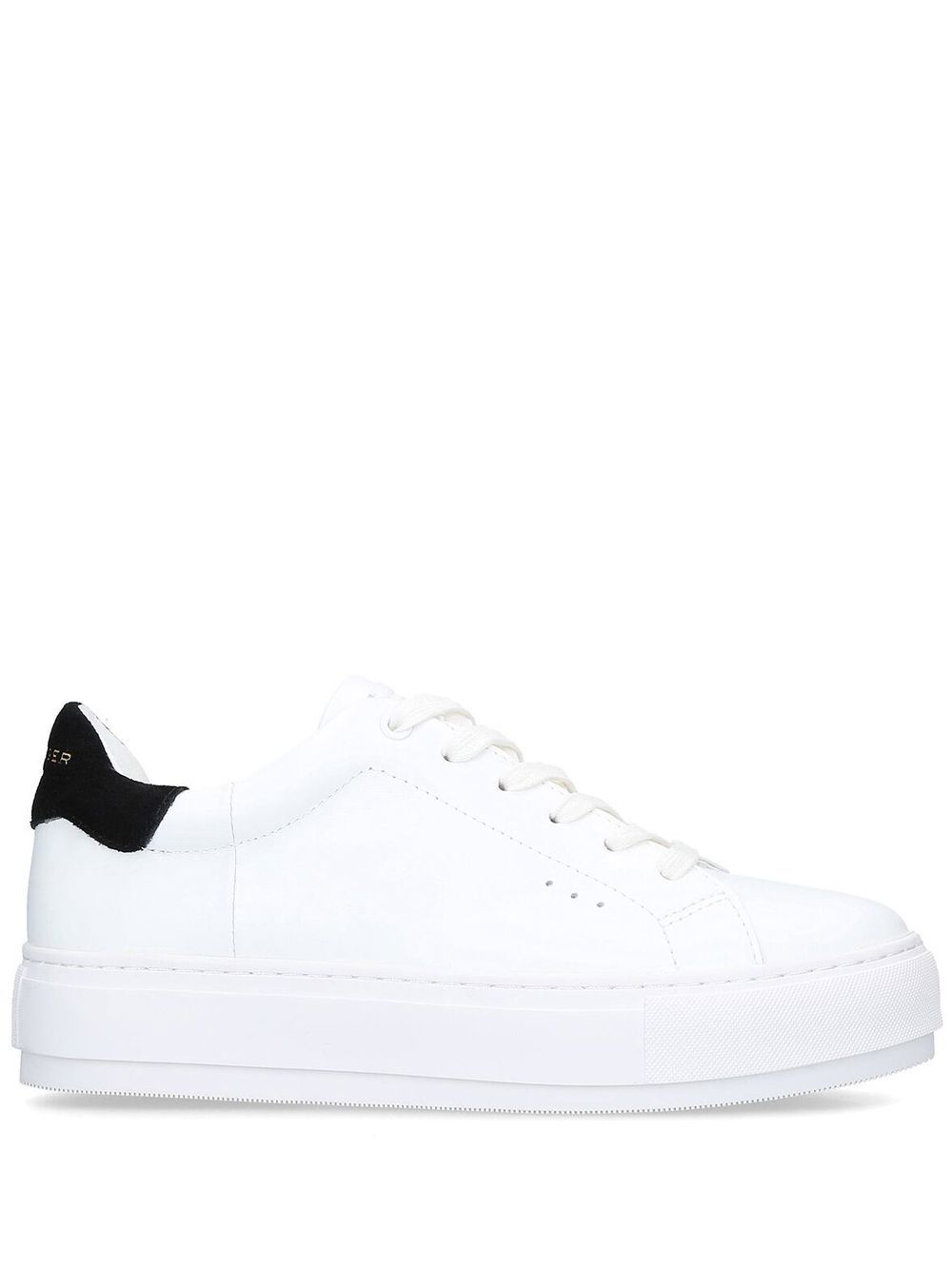 Kurt Geiger London Laney 低帮皮质运动鞋 - 白色