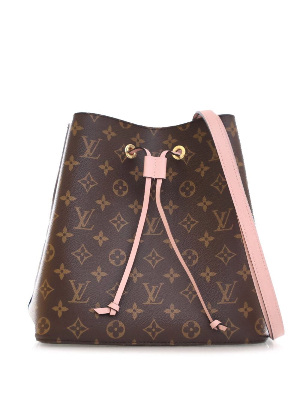 Louis Vuitton Pre-Owned Monogram Neonoe MM 水桶包（2018年典藏款） - 褐色